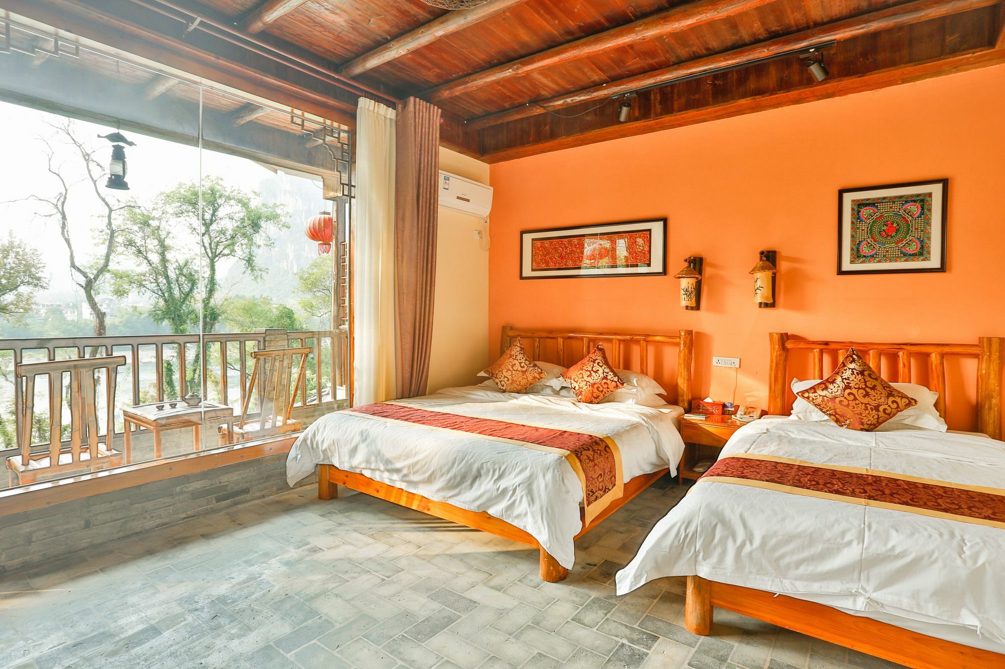 Yangshuo River Lodge Hotel Exterior foto