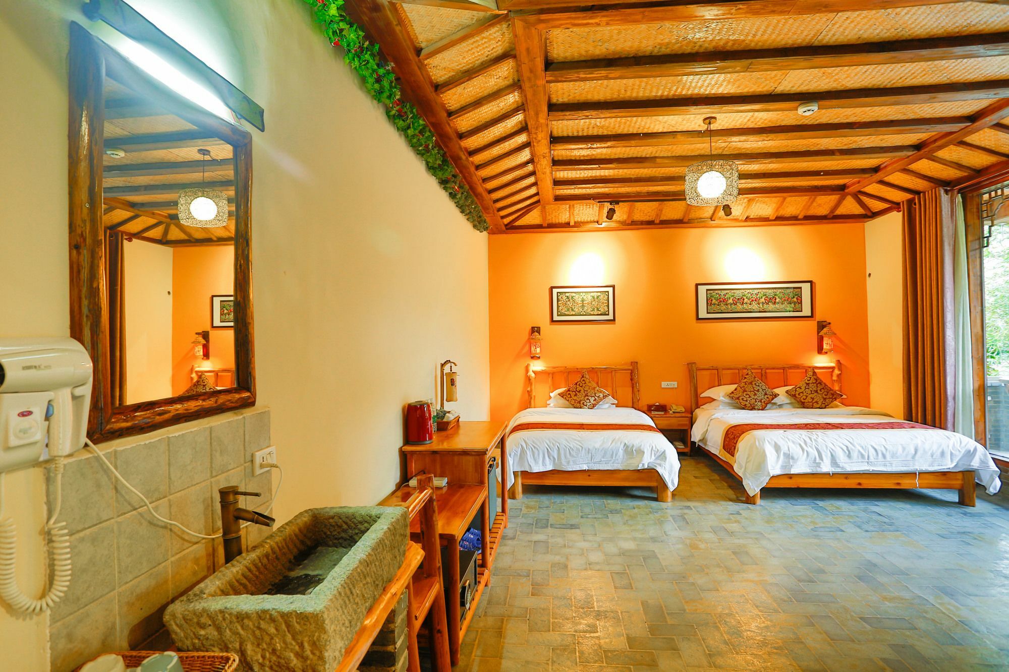 Yangshuo River Lodge Hotel Exterior foto